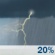 This Afternoon: Isolated showers and thunderstorms. Some of the storms could produce heavy rain. Mostly cloudy, with a high near 89. South wind around 15 mph, with gusts as high as 26 mph. Chance of precipitation is 20%. This Afternoon: Isolated showers and thunderstorms. Some of the storms could produce heavy rain. Mostly cloudy, with a high near 89. South wind around 15 mph, with gusts as high as 26 mph. Chance of precipitation is 20%.