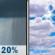 Thursday: A slight chance of showers before noon.  Patchy fog before 9am.  Otherwise, partly sunny, with a high near 78. Calm wind.  Chance of precipitation is 20%.